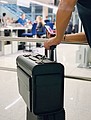 CrisMa document and pilot trolley, black