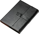 CrisMa notebook A5 with lined pages, black