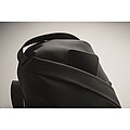 Cross chest bag in soft PU, black