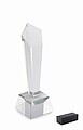 Crystal award in a gift box