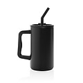Cube RCS certified recycled steel mug 800ml, black