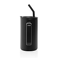 Cube RCS certified recycled steel mug 800ml, black