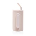 Cube RCS certified recycled steel mug 800ml, pink