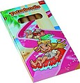 Customized set of 6 wooden crayons in a box