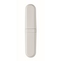 Cutlery set and case in PLA, white