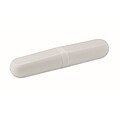 Cutlery set and case in PLA, white