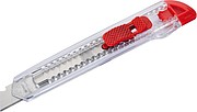 Cutter with removable blade, red