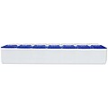 Cycle 7-day AM/PM multi-vitamin organiser, blue