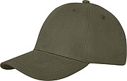 Davis 6 panel cap, forest green