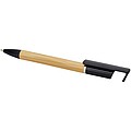 Delfina phone holder pen (blue ink), solid black