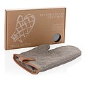 Deluxe canvas oven mitt