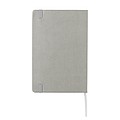 Deluxe hardcover PU A5 notebook, grey