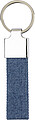 Denim keychain Enzi, blue