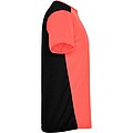 Detroit short sleeve kids sports t-shirt, fluor coral, size 4