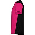 Detroit short sleeve unisex sports t-shirt, dark pink, size S