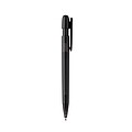 Devin GRS certified RABS pen transparent, black
