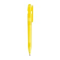 Devin GRS certified RABS pen transparent, yellow
