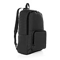Dillon AWARE™ RPET foldable classic backpack, black