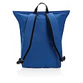 Dillon AWARE™ RPET lightweight foldable backpack, royal blue