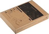 DIN A5 notebook with integrated LED light and powerbank