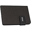 DIN A5 notebook with integrated LED light and powerbank