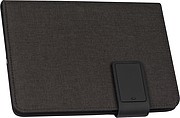 DIN A5 notebook with integrated LED light and powerbank