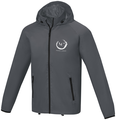 Dinlas mens lightweight jacket, grey, L