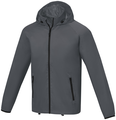 Dinlas mens lightweight jacket, grey, L