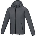Dinlas mens lightweight jacket, grey, S