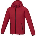 Dinlas mens lightweight jacket, red, XS