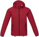 Dinlas mens lightweight jacket, red, XS