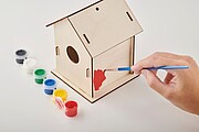 DIY wooden bird house kit