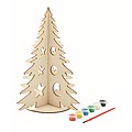 DIY wooden silhouette Christmas tree