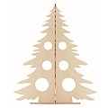 DIY wooden silhouette Christmas tree