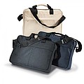 Document bag, blue