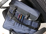 Document bag with strap 