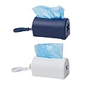 Dog waste bag dispenser, white