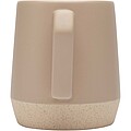 Dolce 300 ml ceramic mug with matt finish, oatmeal