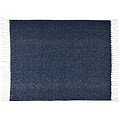 Dolly GRS recycled blanket, dark blue
