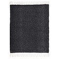 Dolly GRS recycled blanket, solid black