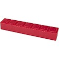 Dose 7-day multi-vitamin organiser, red