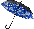 Double canopy umbrella Pale blue