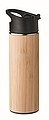 Double wall bamboo flask 450ml