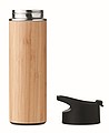 Double wall bamboo flask 450ml