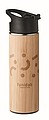 Double wall bamboo flask 450ml