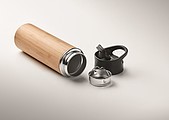Double wall bamboo flask 450ml
