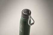 Double wall bottle 500 ml, dark green
