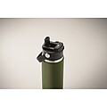 Double wall bottle 500 ml, dark green