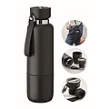Double wall bottle 500ml, black