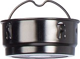 Double wall glass bottle with stainless steel sieve, leakproof